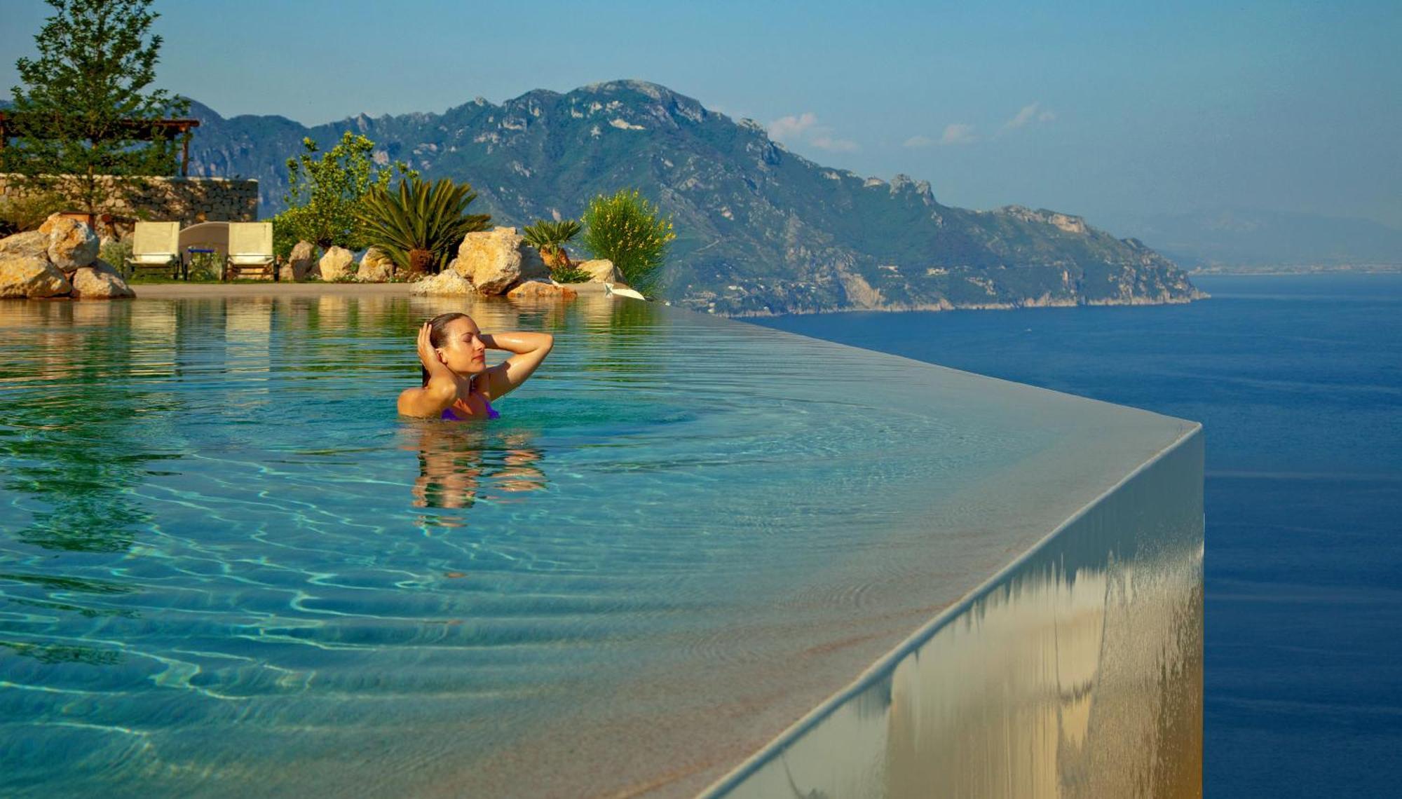 Monastero Santa Rosa Hotel & Spa Conca dei Marini Exterior foto